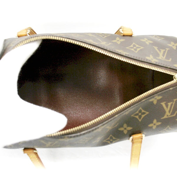 Louis Vuitton M51385/Papillon 30 Handbag Brown Monogram Canvas LV