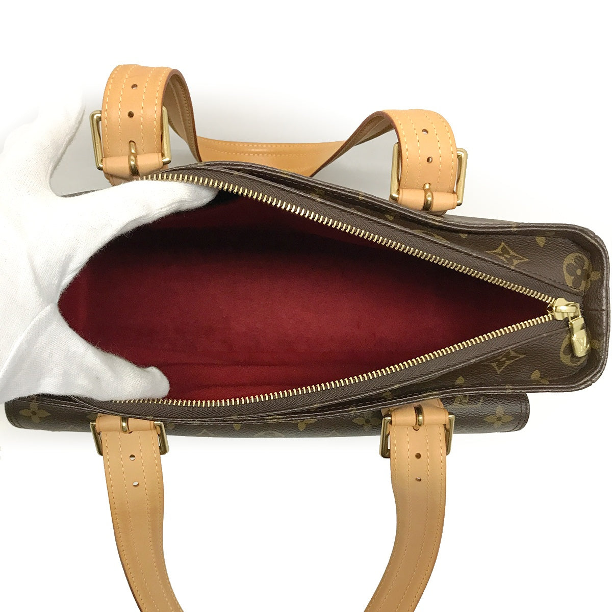 Louis Vuitton M51162/Multiple Cite (Discontinued) Shoulder Bag, Brown