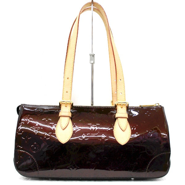 Louis Vuitton M93510 Rosewood Avenue Shoulder Bag/Handbag in Amaranth and Bordeaux Monogram Vernis for Women