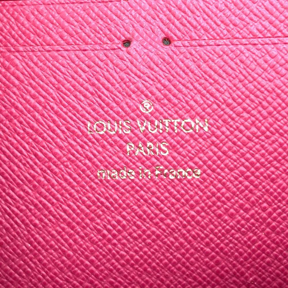 Louis Vuitton Portefeuille Clemence M60742 Long Wallet in Monogram Canvas, Brown