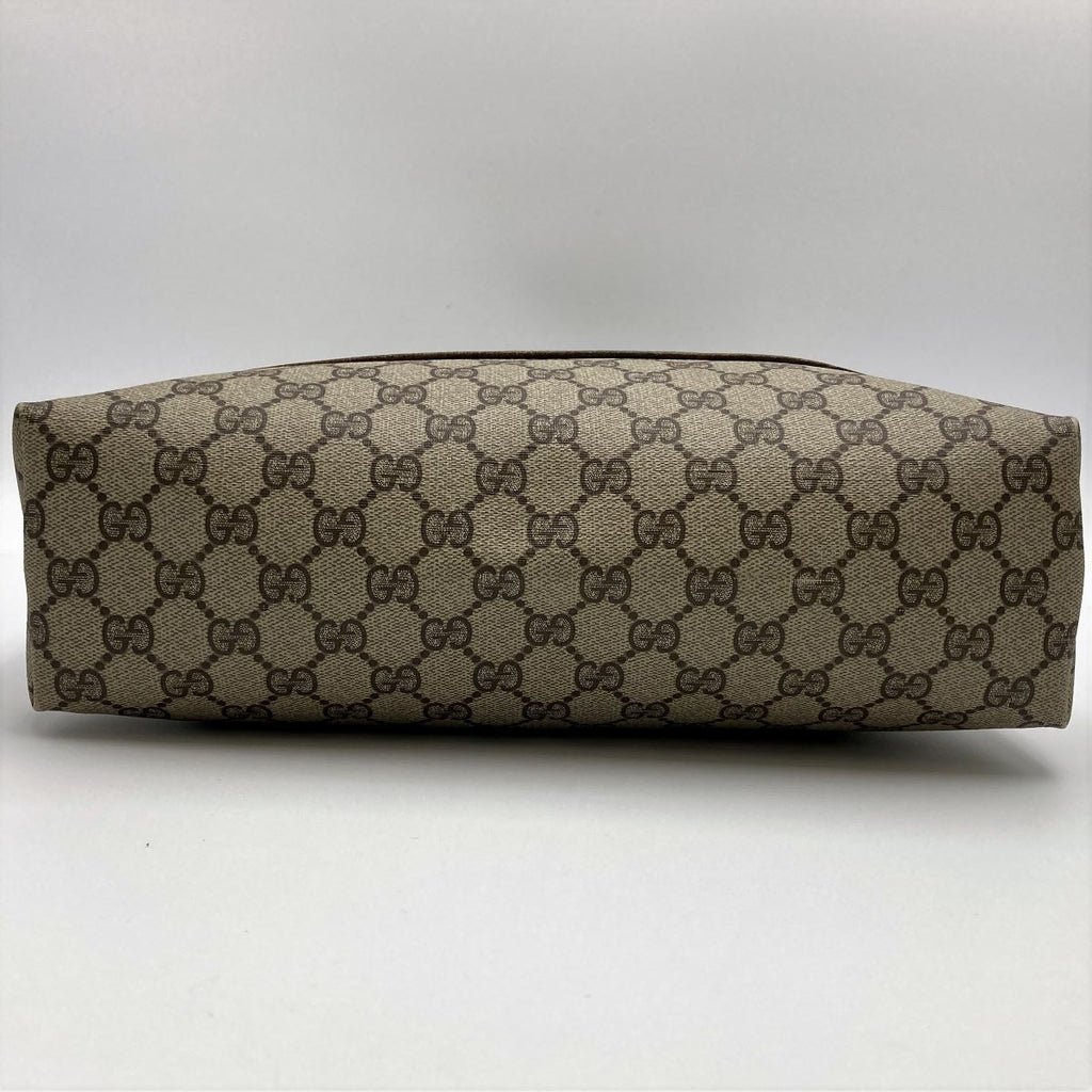 Gucci Old Gucci 39 02 003 Sherry Line Tote Bag GG Supreme Brown