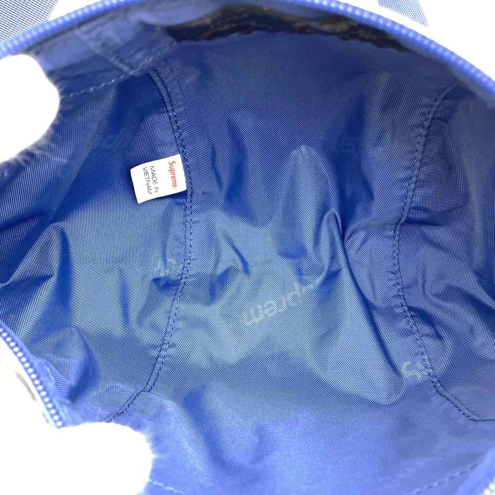 Supreme Waterproof Reflective Waist Bag/Body Bag in Blue with All-Over Print