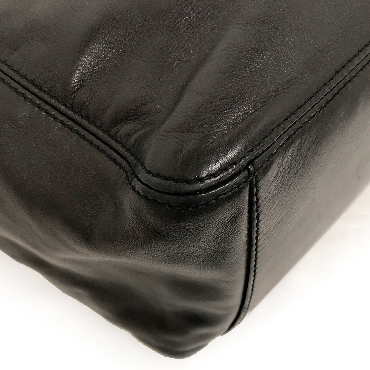 Chanel Coco Mark Plastic Chain Tote Bag Shoulder Bag Tote Bag Lambskin/Plastic Black Women's