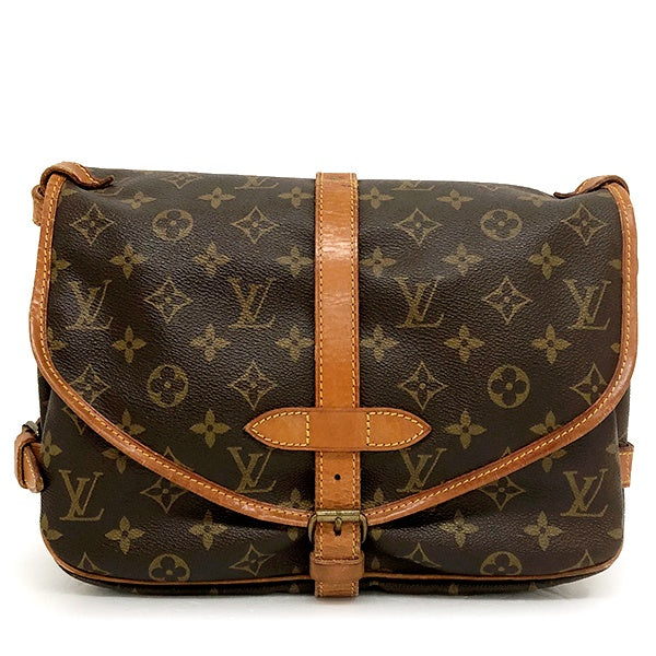 Louis Vuitton M42256/Saumur 30 Shoulder Bag Monogram Brown