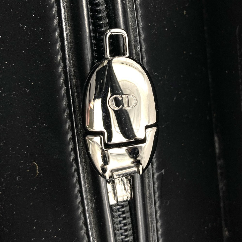Dior MA0949 Handbag/Shoulder Bag, Fits A4 Size, 2-Way, Black Leather, Maris Pearl, with Key, Women's Fashion, Business, PRE-OWNED