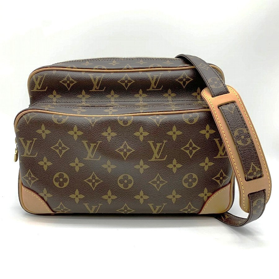 Louis Vuitton M45244 Nile Shoulder Bag, Crossbody, Brown Monogram, Vintage PRE-OWNED