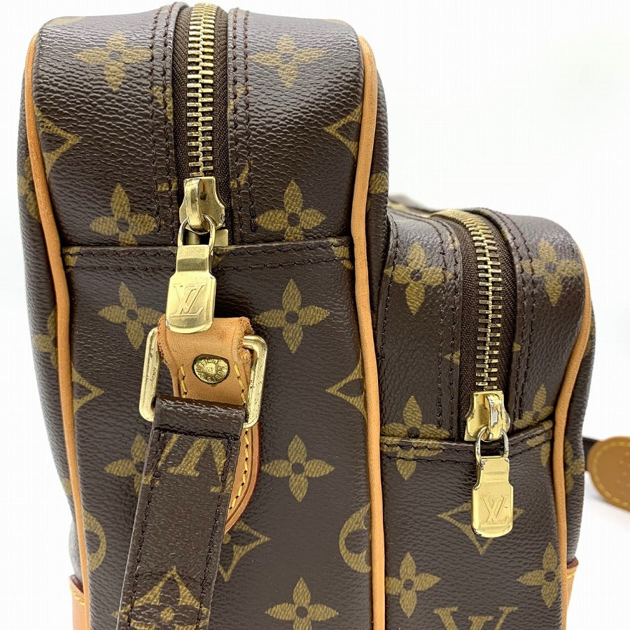 Louis Vuitton M45244 Nile Shoulder Bag, Crossbody, Brown Monogram, Vintage PRE-OWNED