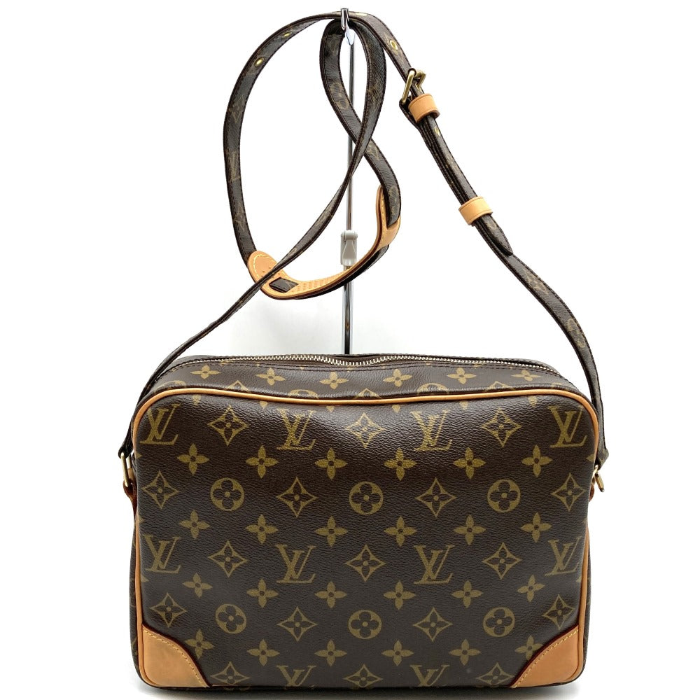 Louis Vuitton M45244 Nile Shoulder Bag, Crossbody, Brown Monogram, Vintage PRE-OWNED