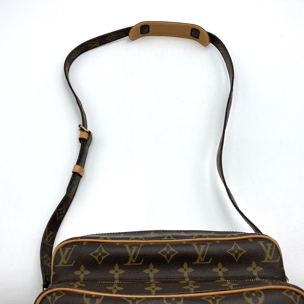 Louis Vuitton M45244 Nile Shoulder Bag, Crossbody, Brown Monogram, Vintage PRE-OWNED
