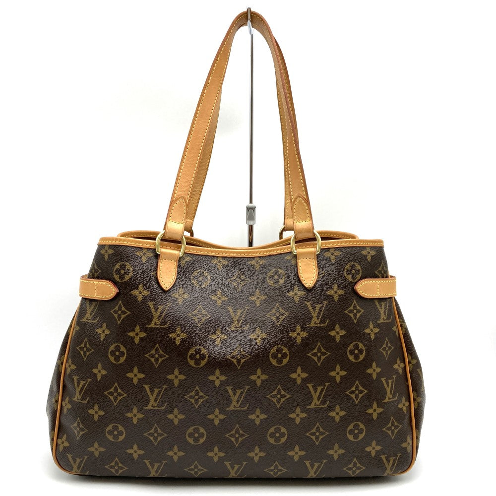 LOUIS VUITTON Batignolles Horizontal Monogram Handbag, Brown, No Stickiness, M51154 Louis Vuitton PRE-OWNED