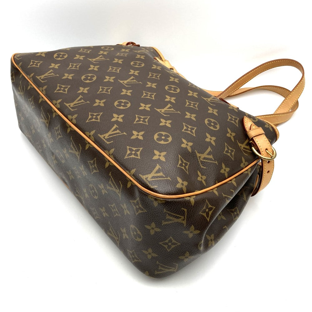 LOUIS VUITTON Batignolles Horizontal Monogram Handbag, Brown, No Stickiness, M51154 Louis Vuitton PRE-OWNED