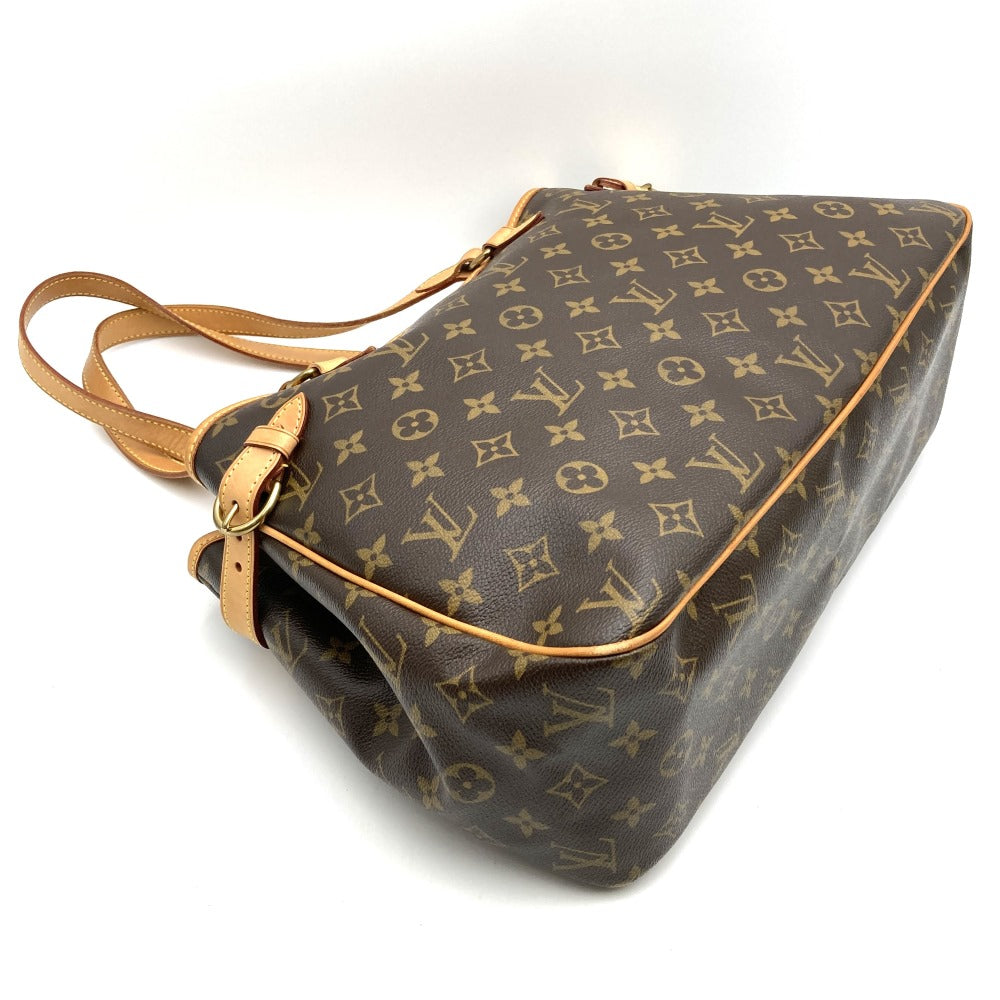 LOUIS VUITTON Batignolles Horizontal Monogram Handbag, Brown, No Stickiness, M51154 Louis Vuitton PRE-OWNED