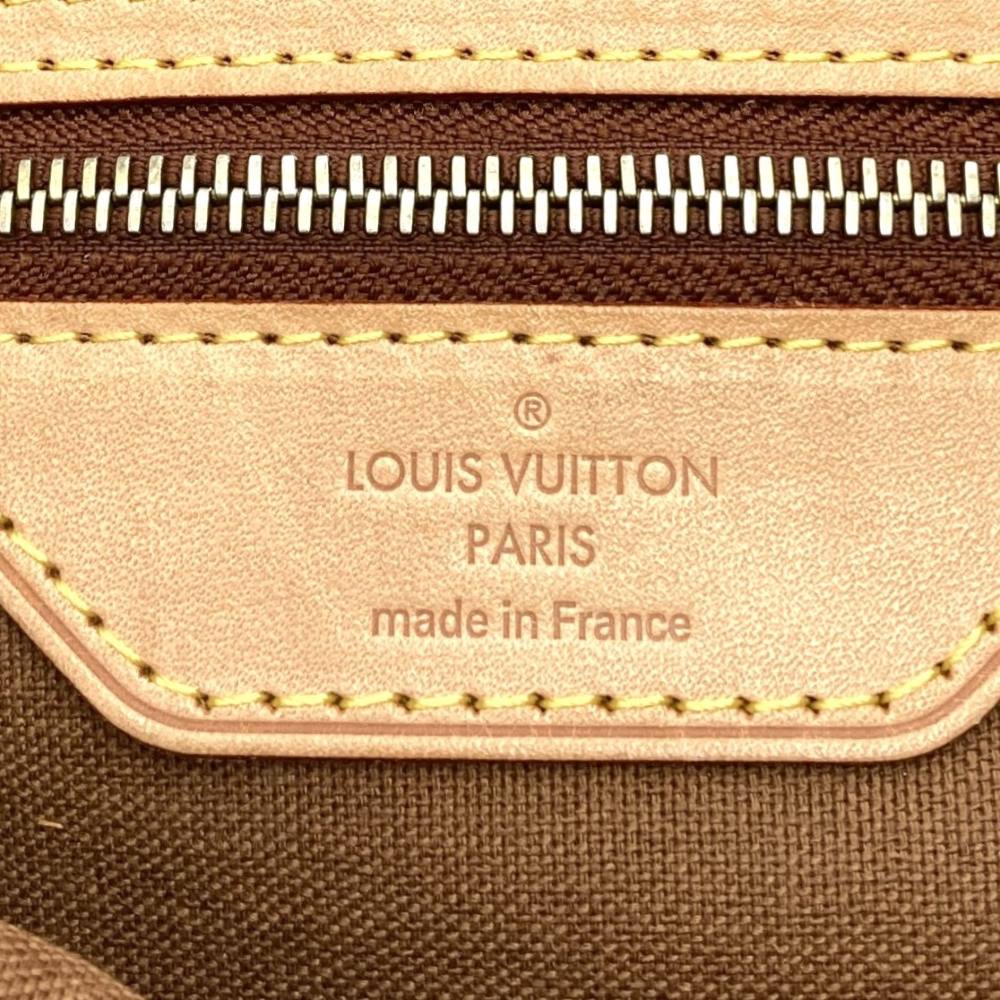 LOUIS VUITTON Batignolles Horizontal Monogram Handbag, Brown, No Stickiness, M51154 Louis Vuitton PRE-OWNED