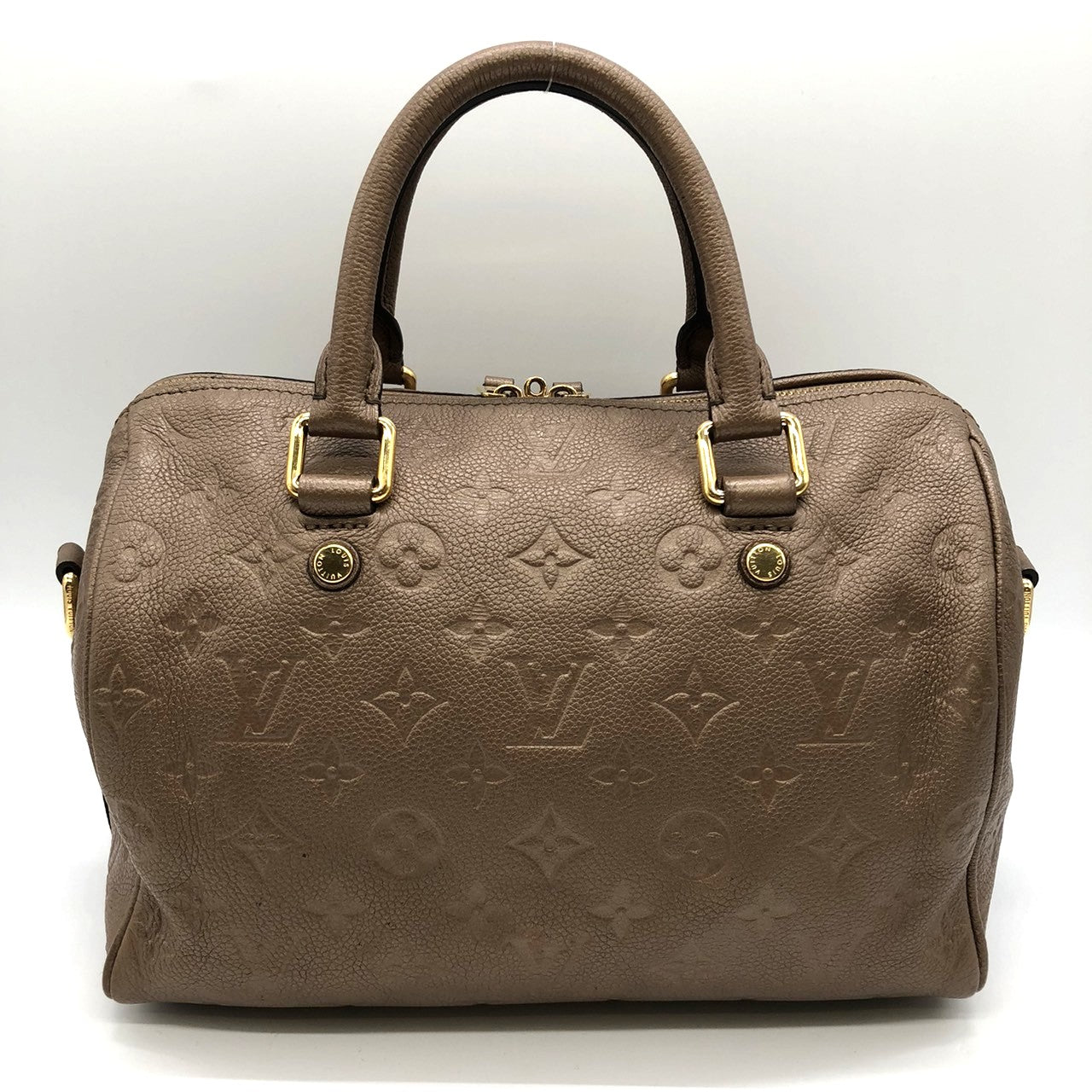 LOUIS VUITTON Speedy 25 Bandoulière M41019 Shoulder Bag Monogram Empreinte Brown Women's