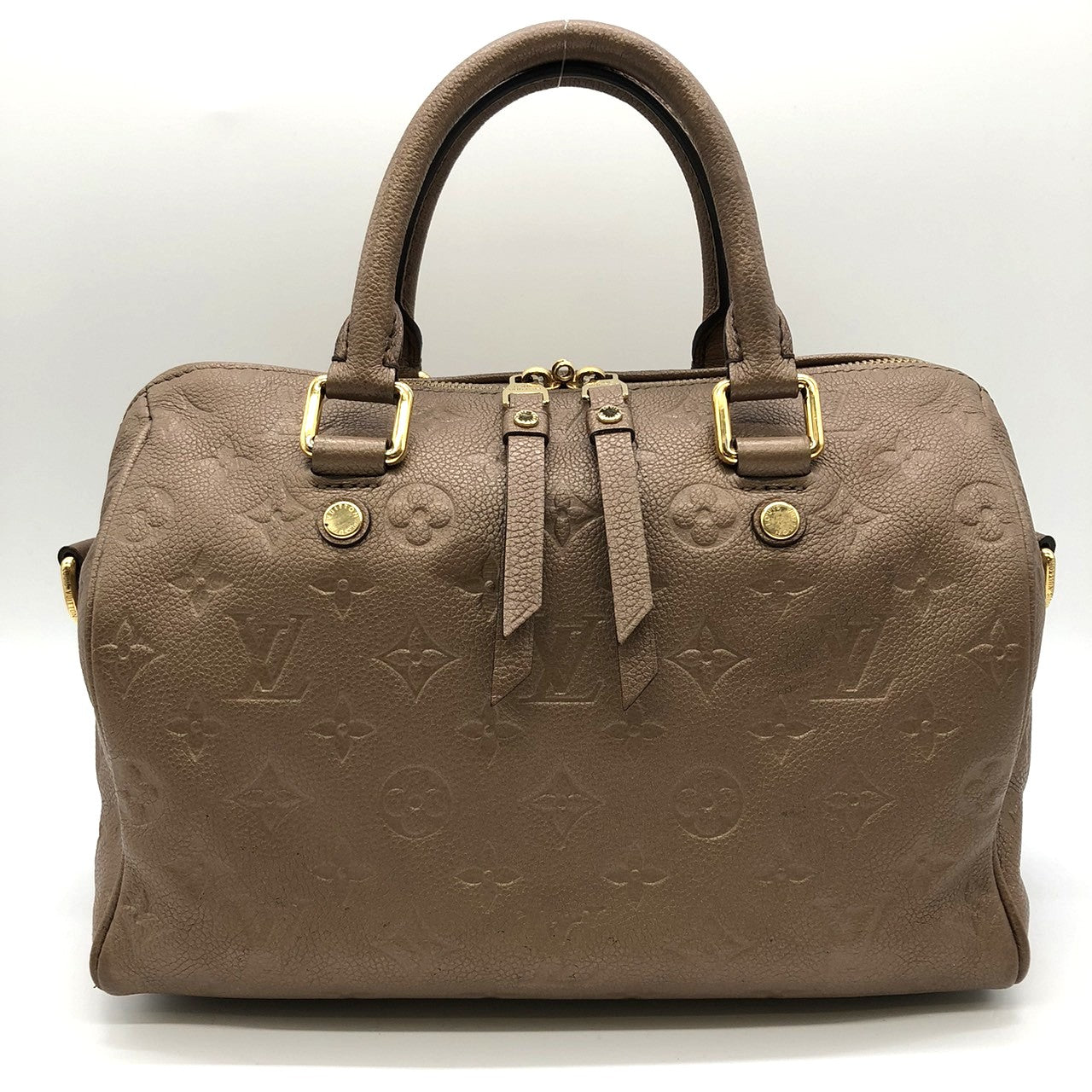LOUIS VUITTON Speedy 25 Bandoulière M41019 Shoulder Bag Monogram Empreinte Brown Women's