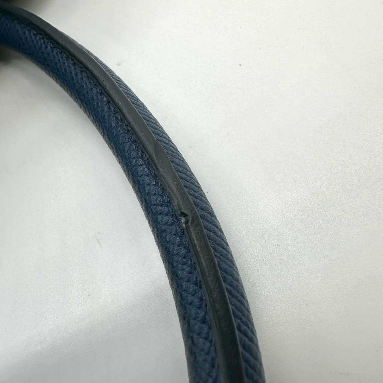 PRADA Prada handbag tote bag Saffiano leather blue vintage women's men's fashion brand USED