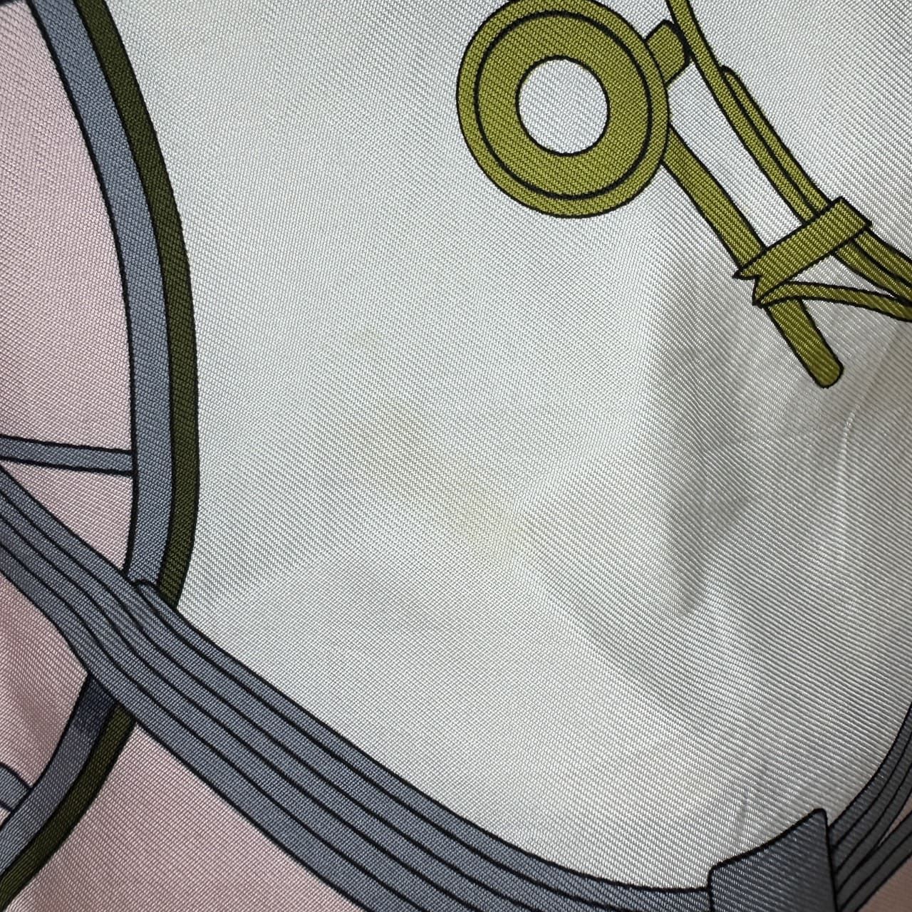 HERMES Carre 90 SPRINGS Scarf, Silk, Pink, Women's