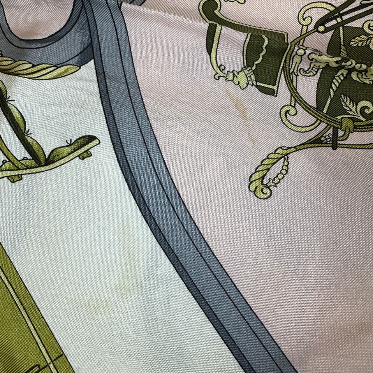 HERMES Carre 90 SPRINGS Scarf, Silk, Pink, Women's