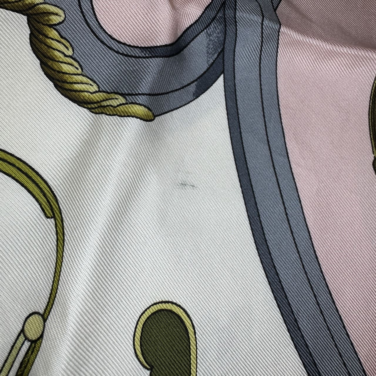 HERMES Carre 90 SPRINGS Scarf, Silk, Pink, Women's