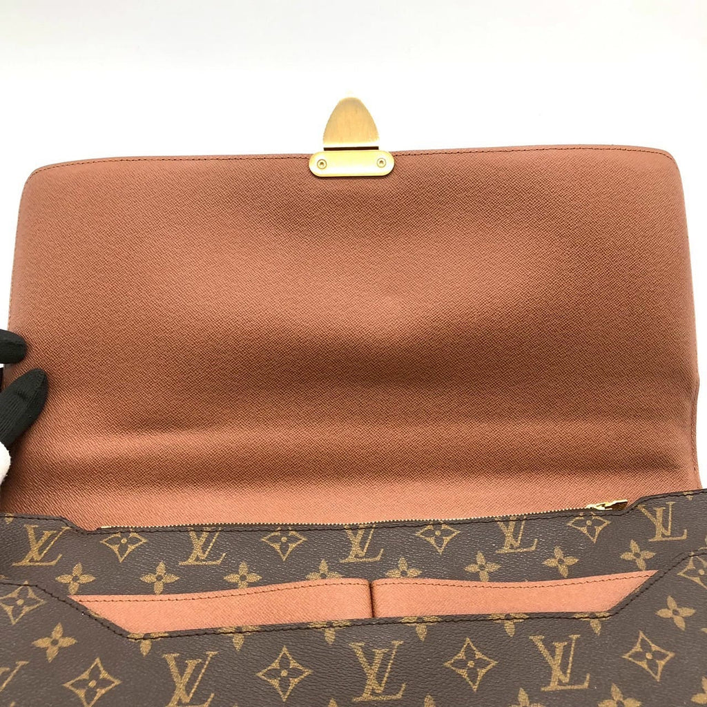 LOUIS VUITTON M53027 Robusto 1 Business Bag Briefcase Handbag Monogram Brown Men's Vintage Brand PRE-OWNED