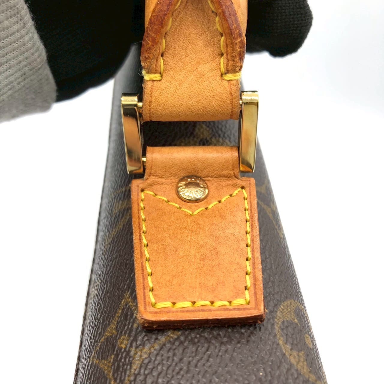 LOUIS VUITTON M53027 Robusto 1 Business Bag Briefcase Handbag Monogram Brown Men's Vintage Brand PRE-OWNED