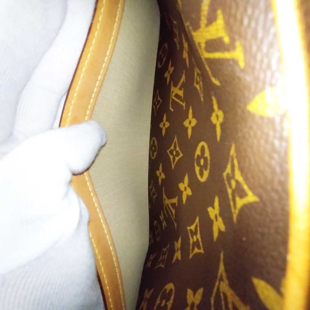 Louis Vuitton M45254 Reporter PM Crossbody Shoulder Bag Brown Monogram Women's LOUIS VUITTON PRE-OWNED
