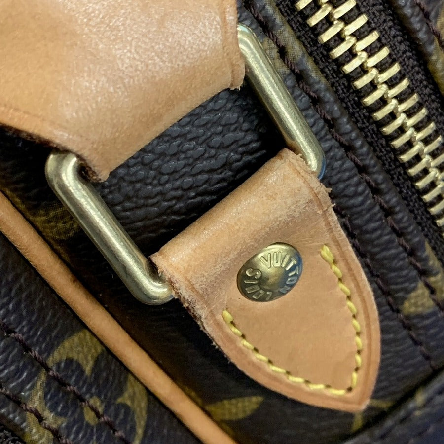 Louis Vuitton M45254 Reporter PM Crossbody Shoulder Bag Brown Monogram Women's LOUIS VUITTON PRE-OWNED