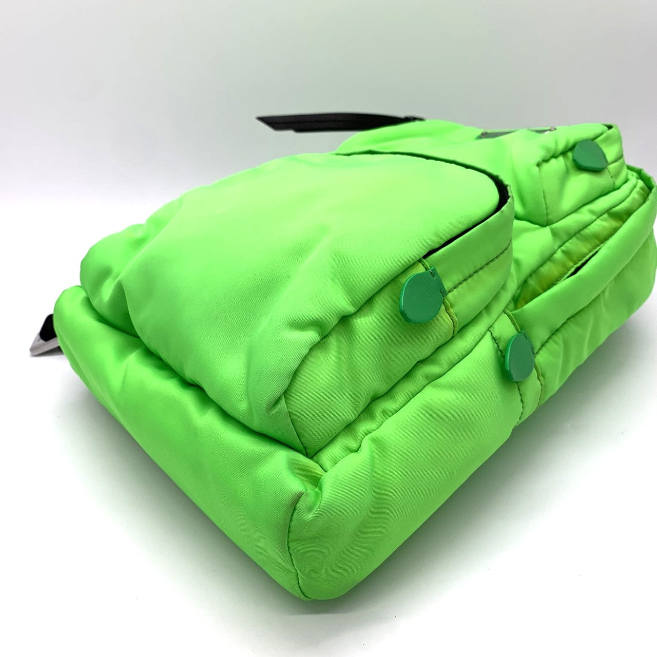 PRADA Prada body bag in fluorescent green nylon for men and women