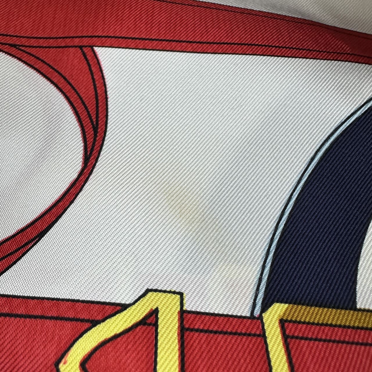 HERMES Carre 90 Eperon dor (Golden Spur) Silk Scarf, Navy, Women's