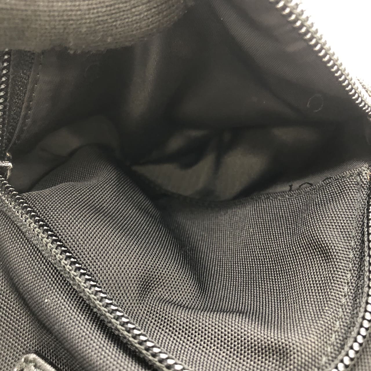 GUCCI 002 1080 Handbag, Nylon Leather, Black, Women's/Men's, Vintage Fashion Brand, USED, Gift