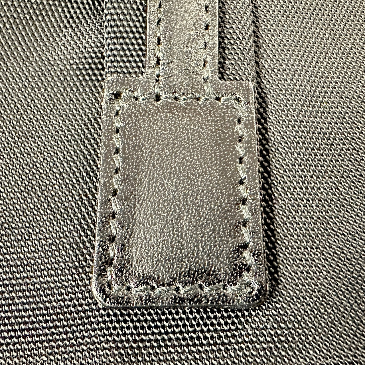 GUCCI 002 1080 Handbag, Nylon Leather, Black, Women's/Men's, Vintage Fashion Brand, USED, Gift