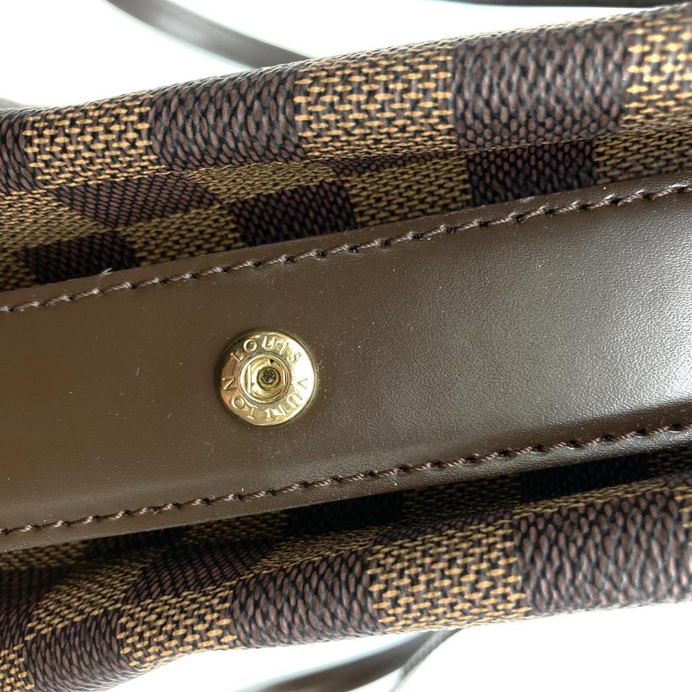 LOUIS VUITTON N51119 Chelsea Shoulder Bag Tote Bag Damier Canvas Ebene Women's PRE-OWNED