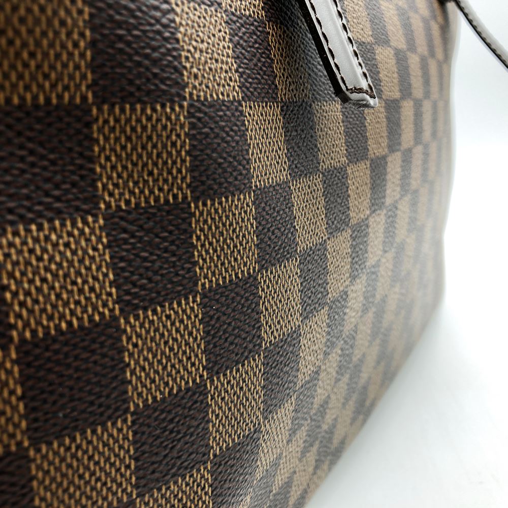 LOUIS VUITTON N51119 Chelsea Shoulder Bag Tote Bag Damier Canvas Ebene Women's PRE-OWNED