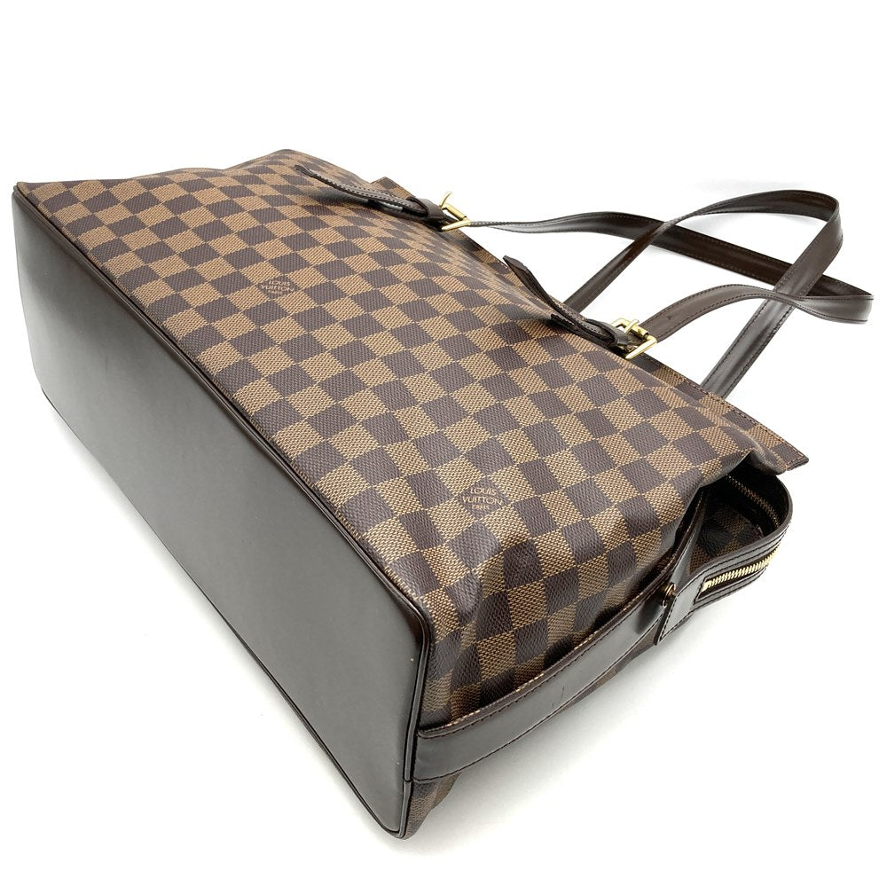 LOUIS VUITTON N51119 Chelsea Shoulder Bag Tote Bag Damier Canvas Ebene Women's PRE-OWNED