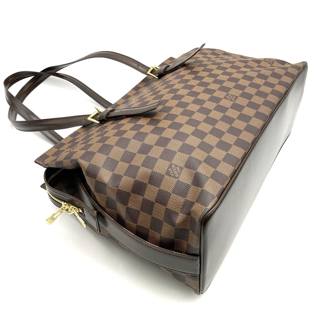 LOUIS VUITTON N51119 Chelsea Shoulder Bag Tote Bag Damier Canvas Ebene Women's PRE-OWNED