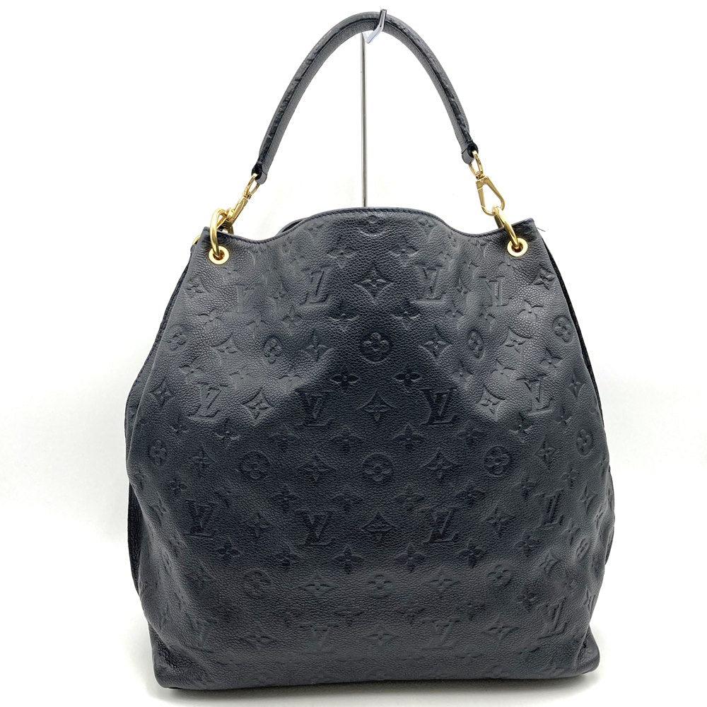 LOUIS VUITTON M40808 Empreinte Metis Handbag Black Monogram Empreinte Used