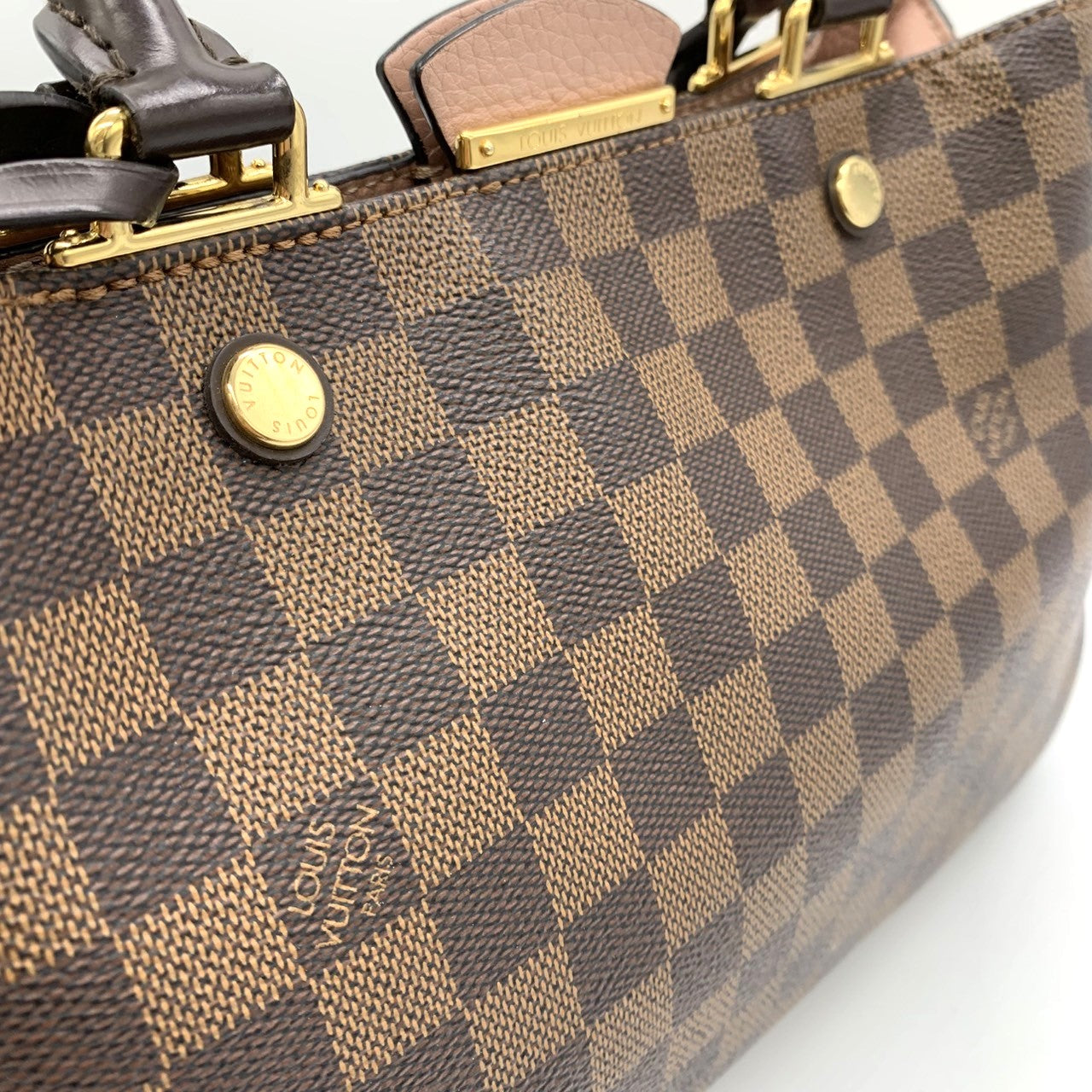 LOUIS VUITTON Brittany Handbag, Crossbody Shoulder Bag, 2-Way, Damier Brown, Women's, N41674, Louis Vuitton