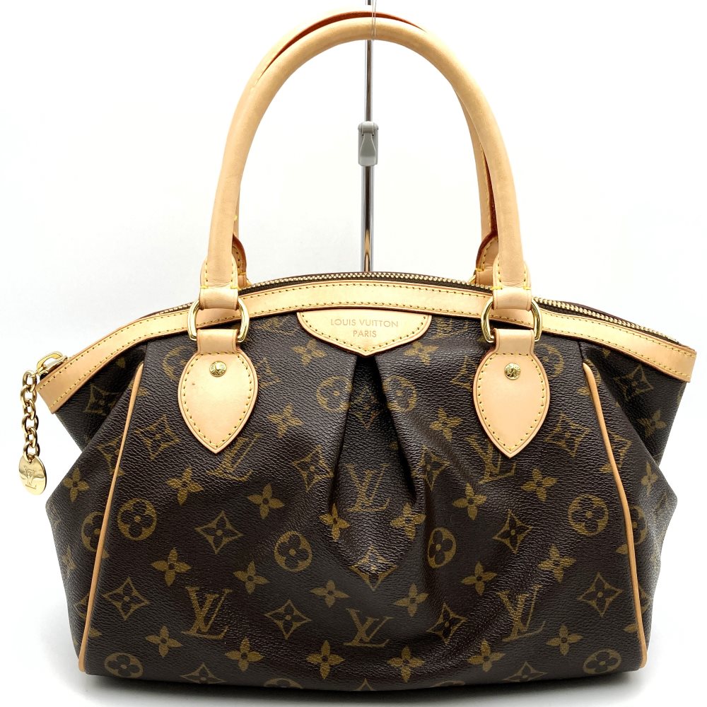 LOUIS VUITTON M40143 Tivoli PM Handbag Tote Bag Monogram Brown Women's Men's Vintage USED Gift Fashion
