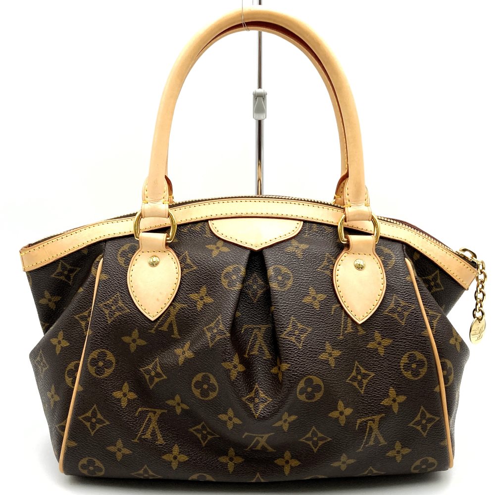 LOUIS VUITTON M40143 Tivoli PM Handbag Tote Bag Monogram Brown Women's Men's Vintage USED Gift Fashion