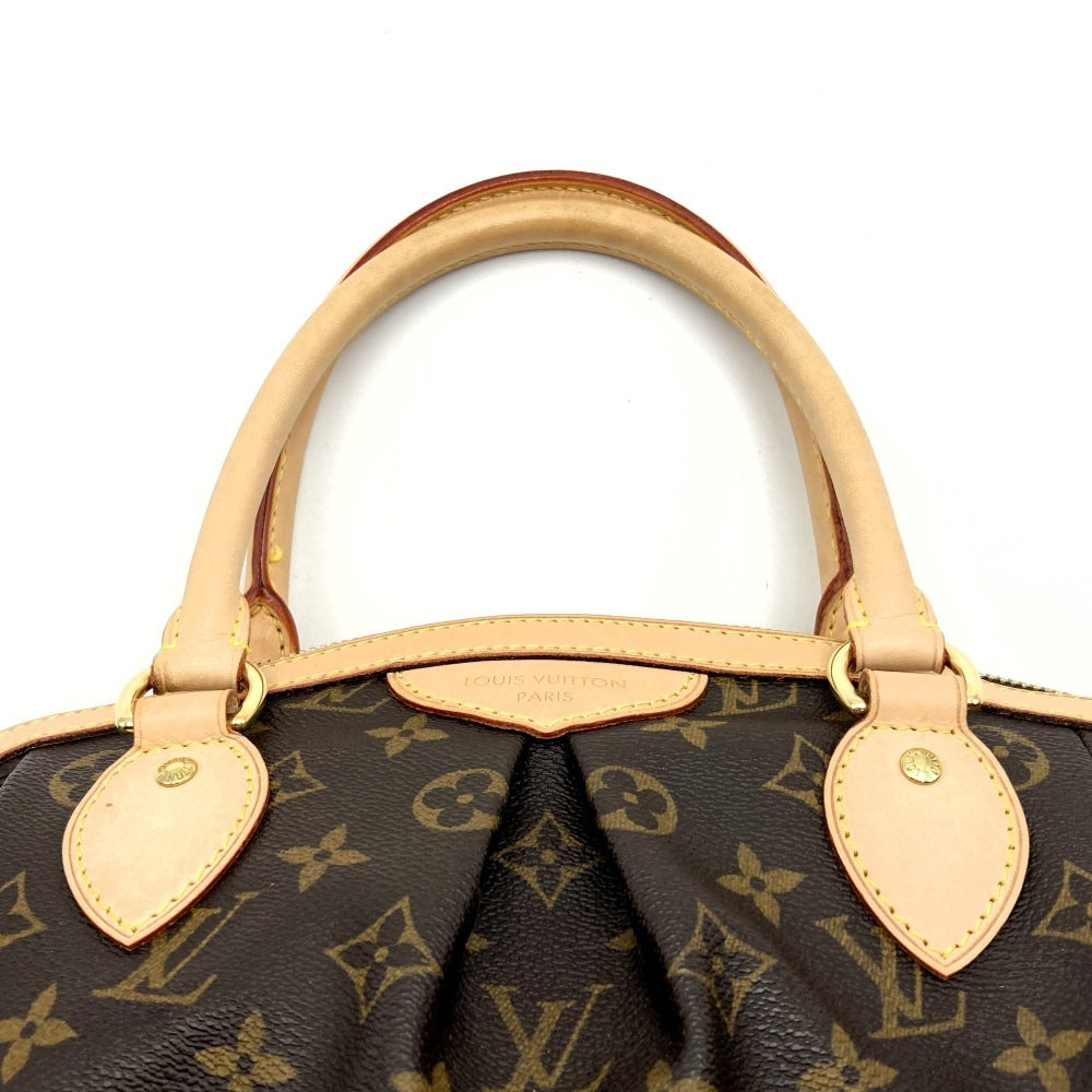 LOUIS VUITTON M40143 Tivoli PM Handbag Tote Bag Monogram Brown Women's Men's Vintage USED Gift Fashion