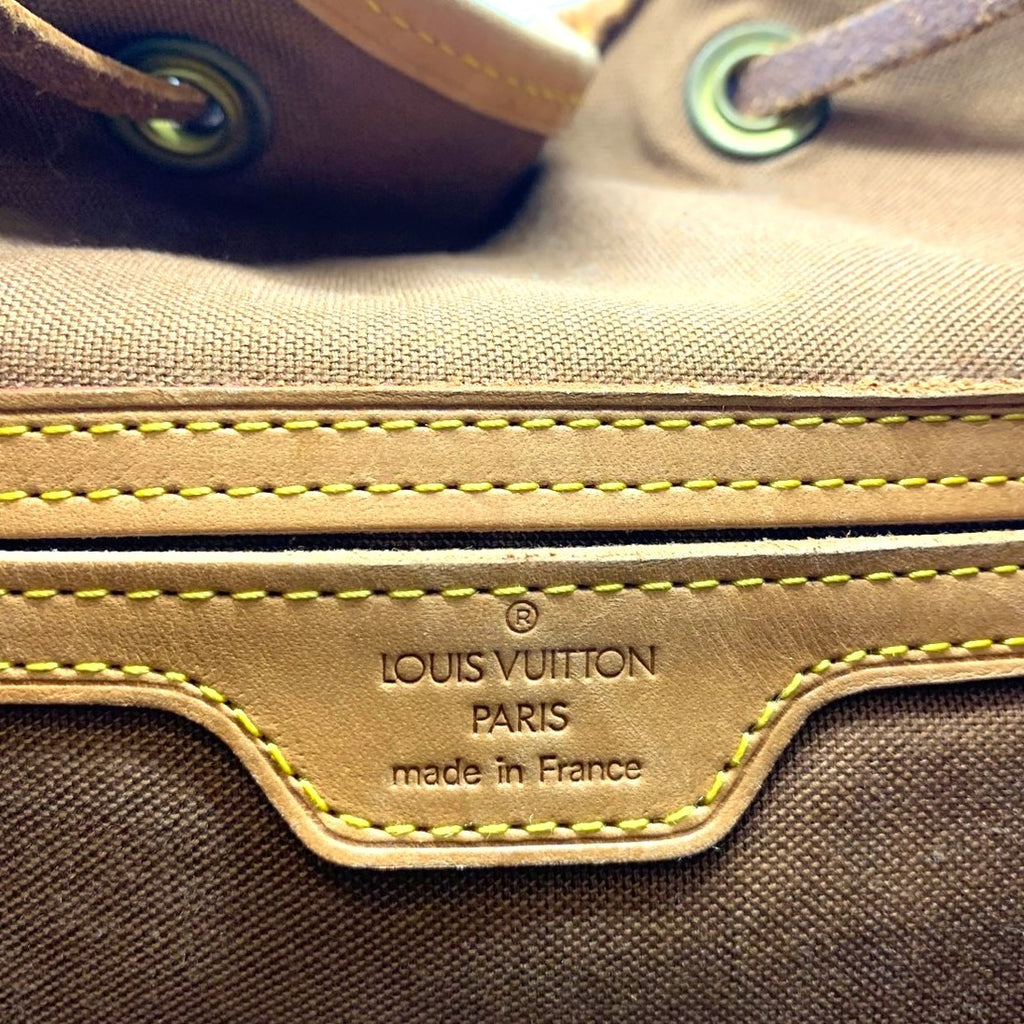 LOUIS VUITTON Montsouris GM M51135 Backpack/Daypack, Monogram Canvas, Brown, Women's PRE-OWNED