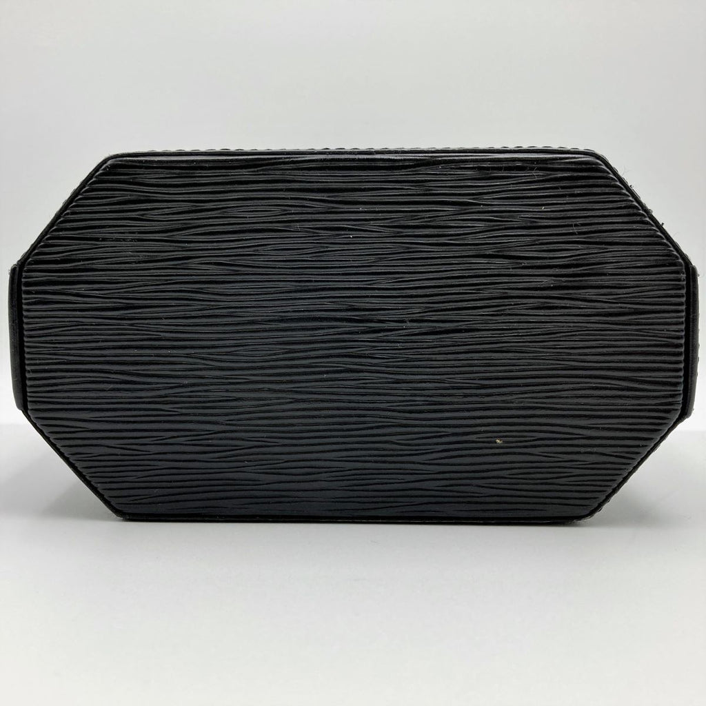Louis Vuitton M80161/Sac Sau Epi Noir Handbag in Black Leather