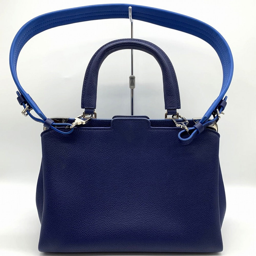 LOUIS VUITTON Astrid M54373 Shoulder Bag 2-way Handbag Leather Navy/Blue Women's Fashion