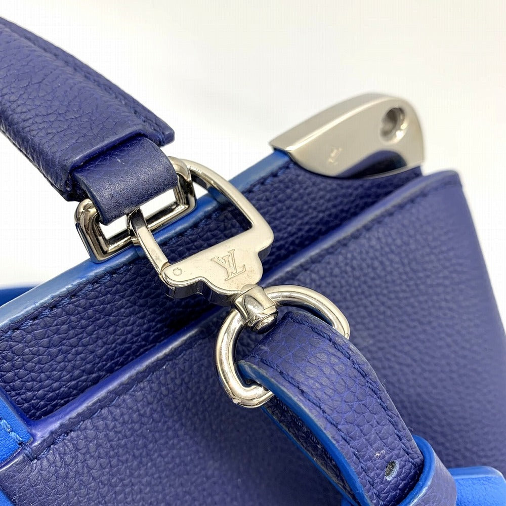 LOUIS VUITTON Astrid M54373 Shoulder Bag 2-way Handbag Leather Navy/Blue Women's Fashion