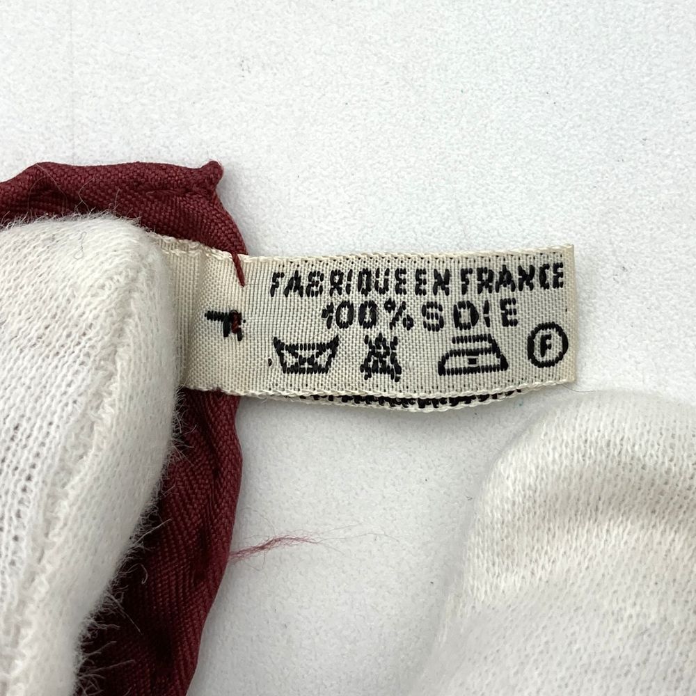 HERMES Carre 90 LES CLES THE KEYS RARE Key Scarf, Silk, Red, Women's/Men's, Vintage, Brand, USED, Gift