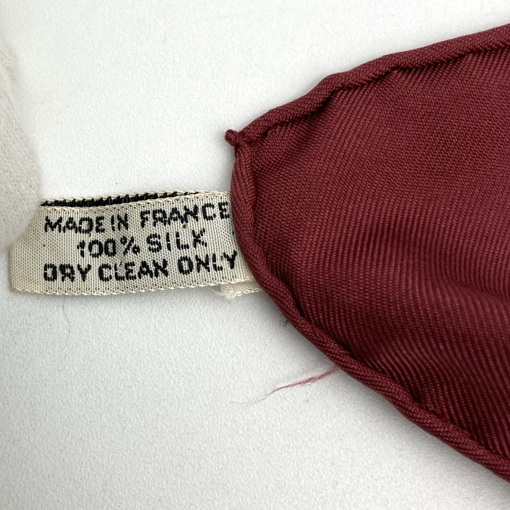 HERMES Carre 90 LES CLES THE KEYS RARE Key Scarf, Silk, Red, Women's/Men's, Vintage, Brand, USED, Gift