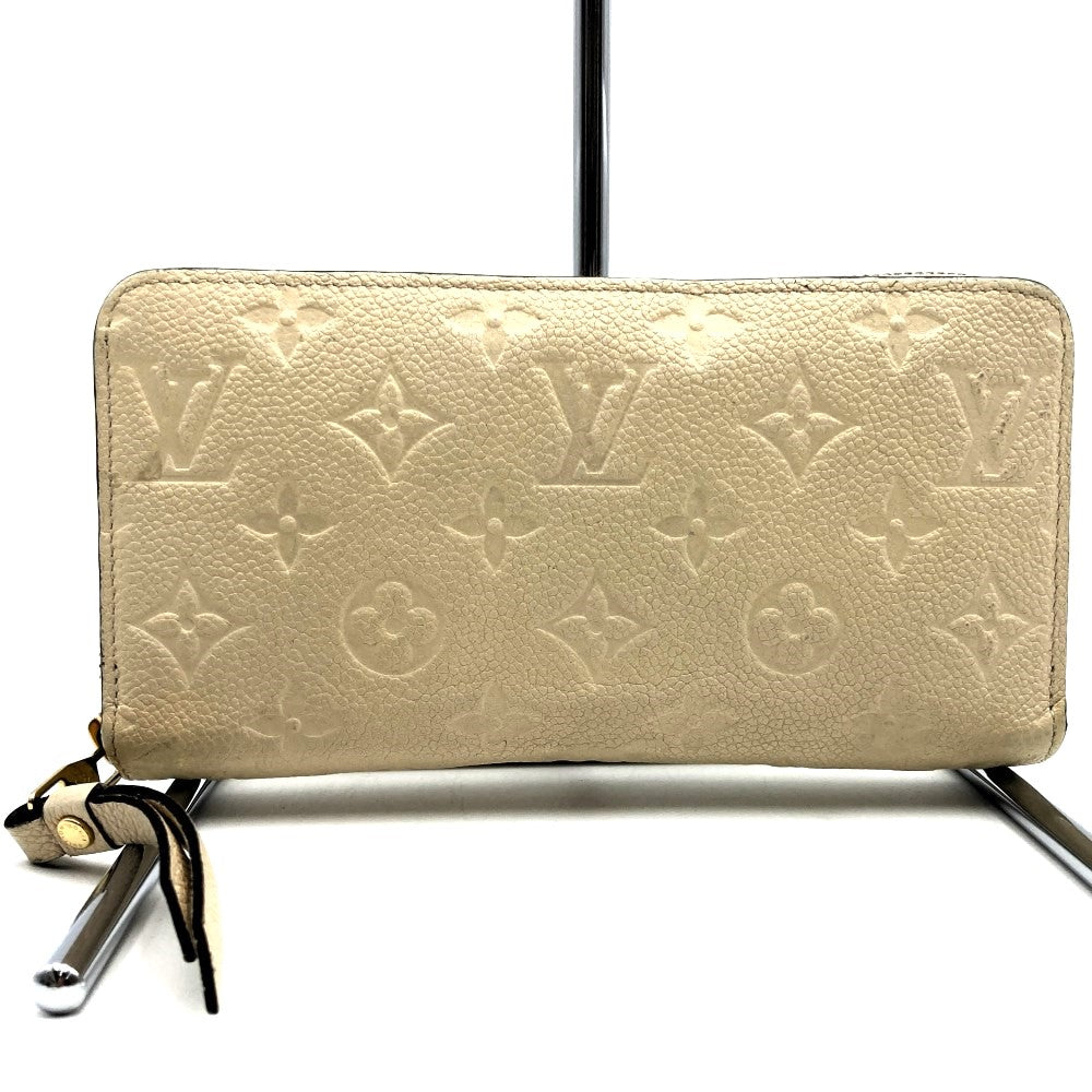 LOUIS VUITTON M93437 Zippy Wallet, Round Zipper Long Wallet, Monogram Empreinte PRE-OWNED