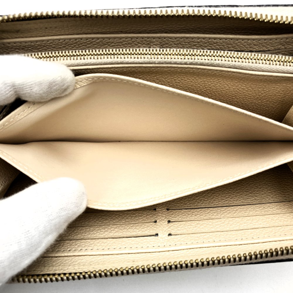 LOUIS VUITTON M93437 Zippy Wallet, Round Zipper Long Wallet, Monogram Empreinte