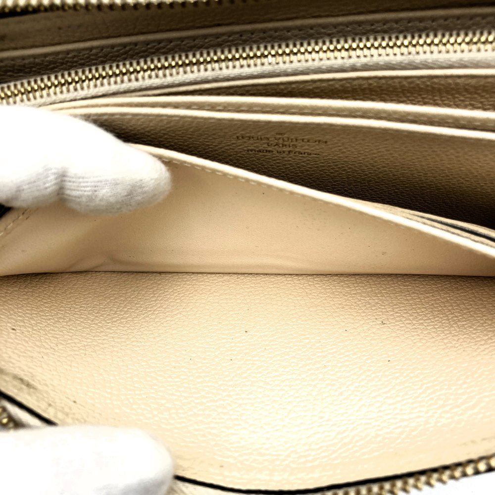 LOUIS VUITTON M93437 Zippy Wallet, Round Zipper Long Wallet, Monogram Empreinte PRE-OWNED