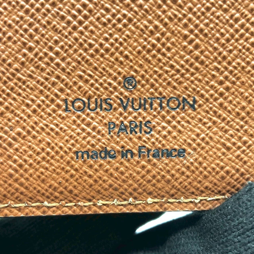 LOUIS VUITTON Louis Vuitton Portefeuille Marco M61675 Bi-fold Wallet Monogram Brown Women's Men's PRE-OWNED